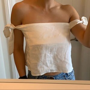 Reformation Strapless Top